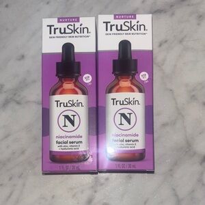 Skin Niacinamide Facial Serum - Purple and White